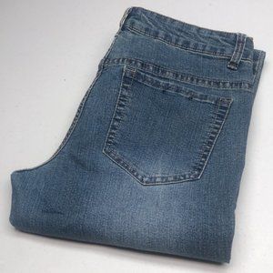 LIKE NEW BERLIN HIGH-RISE STRAIGHT JEANS 13/31x34 😎